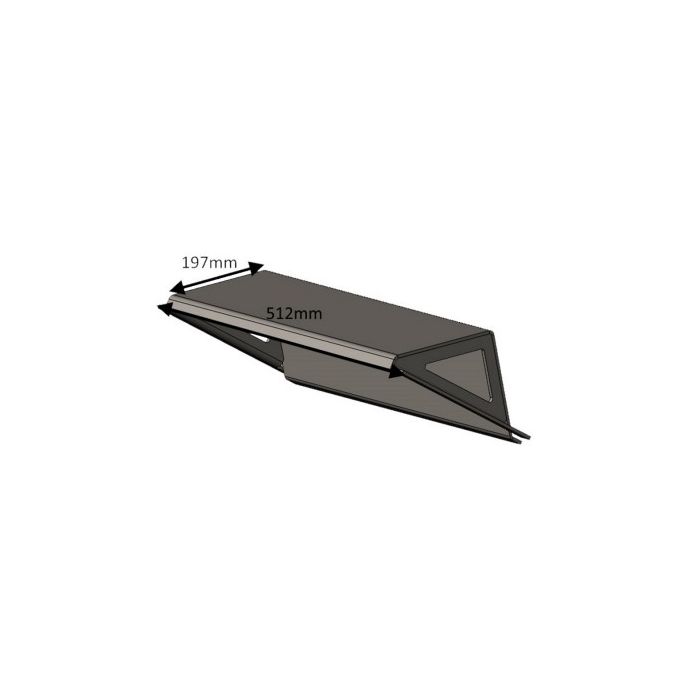 Parkray Consort 15 CEVII Boiler Stove Recouping Baffle Plate